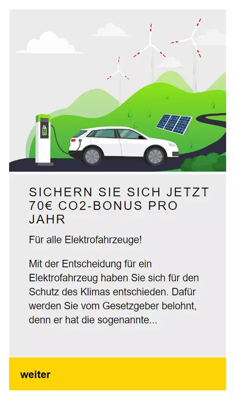 Elektrofahrzeuge in  Hammersbach